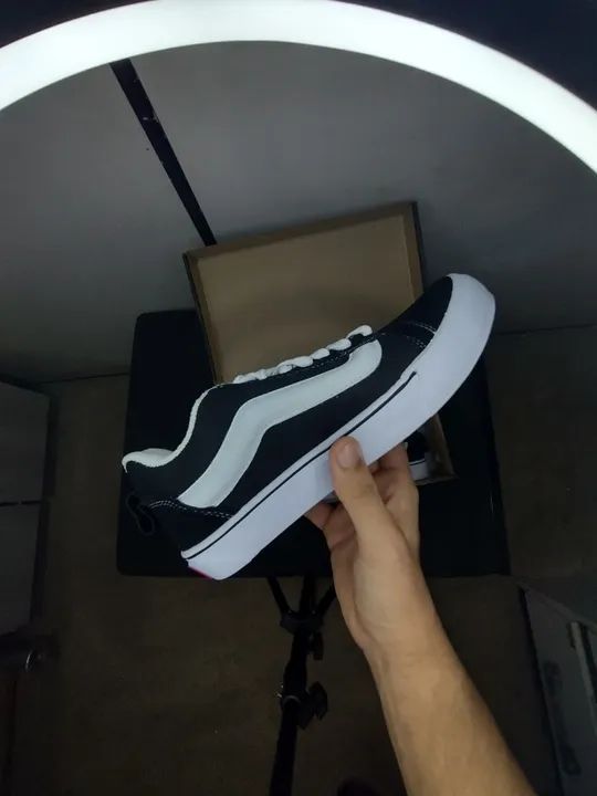Vans Knu Preto Infinity - Exclusivo com Frete Grátis - Foto 3