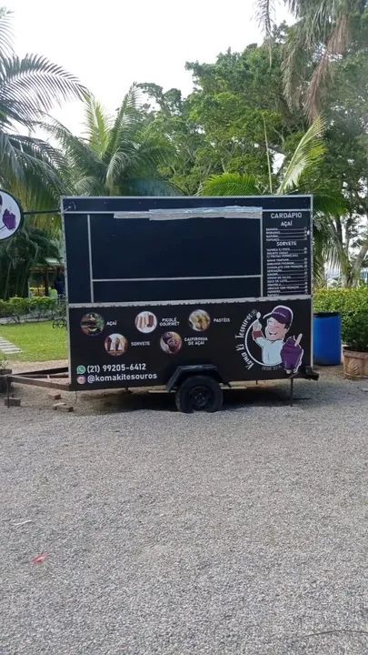 Trailer food truck 3x2 ano 2018 doc ok - Foto 3
