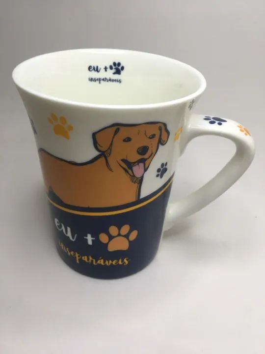 Caneca em Cerâmica modelo Dog 350ml - Foto 6