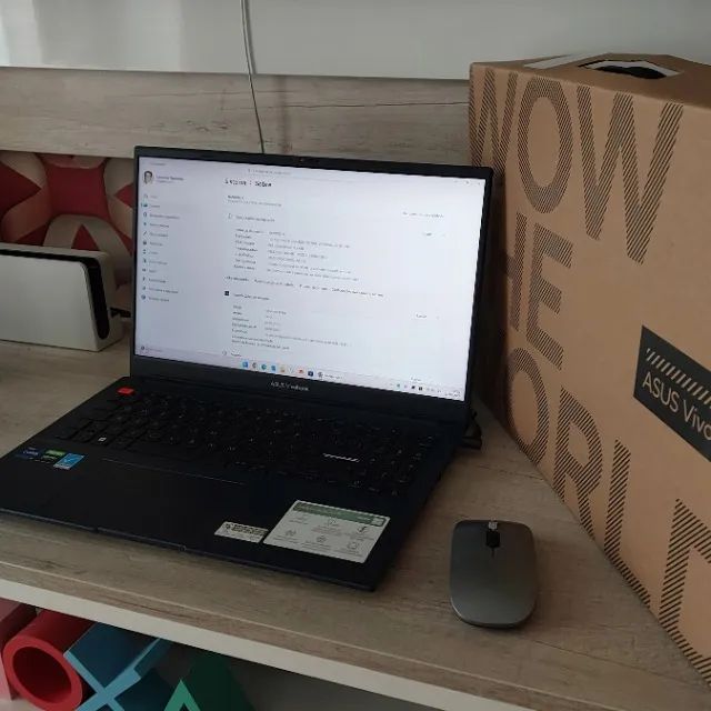 Notebook Gamer Asus Vivobook Pro 15 I9 16gb 512 Ssd Rtx 3050 - Foto 3