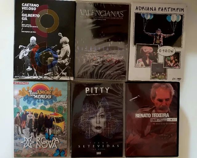 DVD Shows Diversos Artistas Originais parte 7