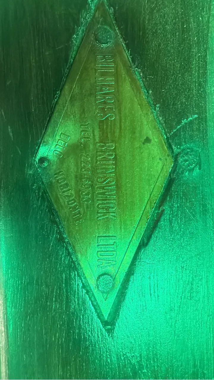 Mesa de Sinucao marca Brunswick original  - Foto 6