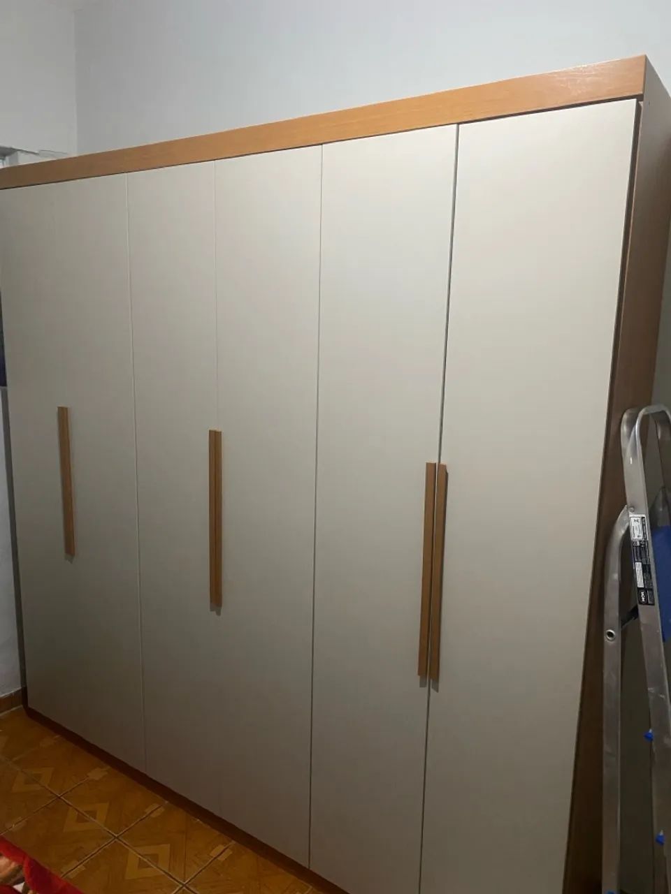 Guarda-roupa 6 Portas 2,30m Cinamomo - 10x Sem Juros - Foto 3