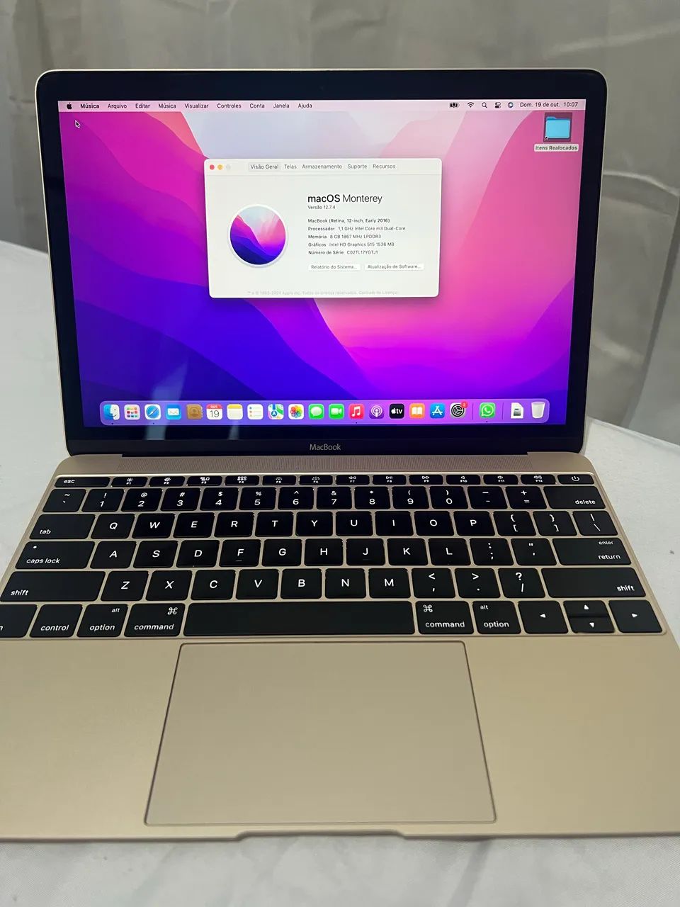 MacBook本体 Macbook 12inch 2016 8GB/256GB macbook 12 2016