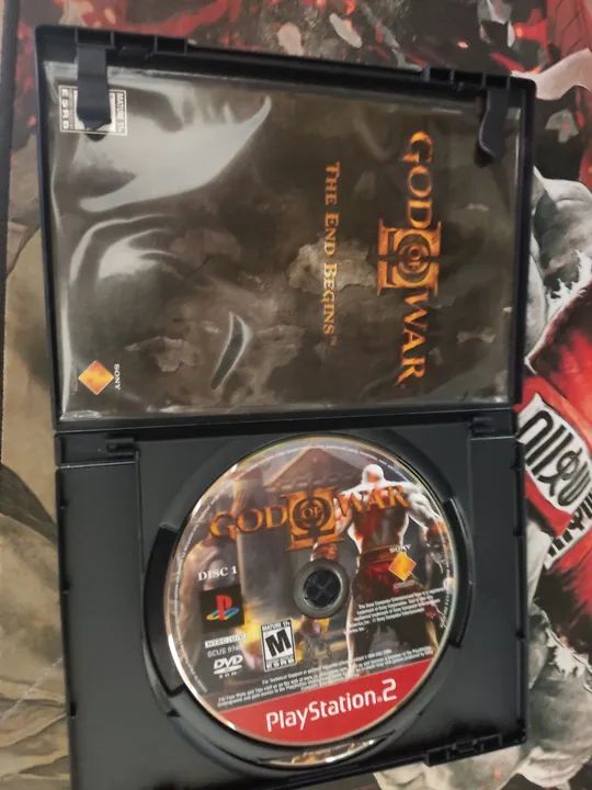 God of War II - Playstation 2 - Greatest Hits / 2 discos - Foto 2