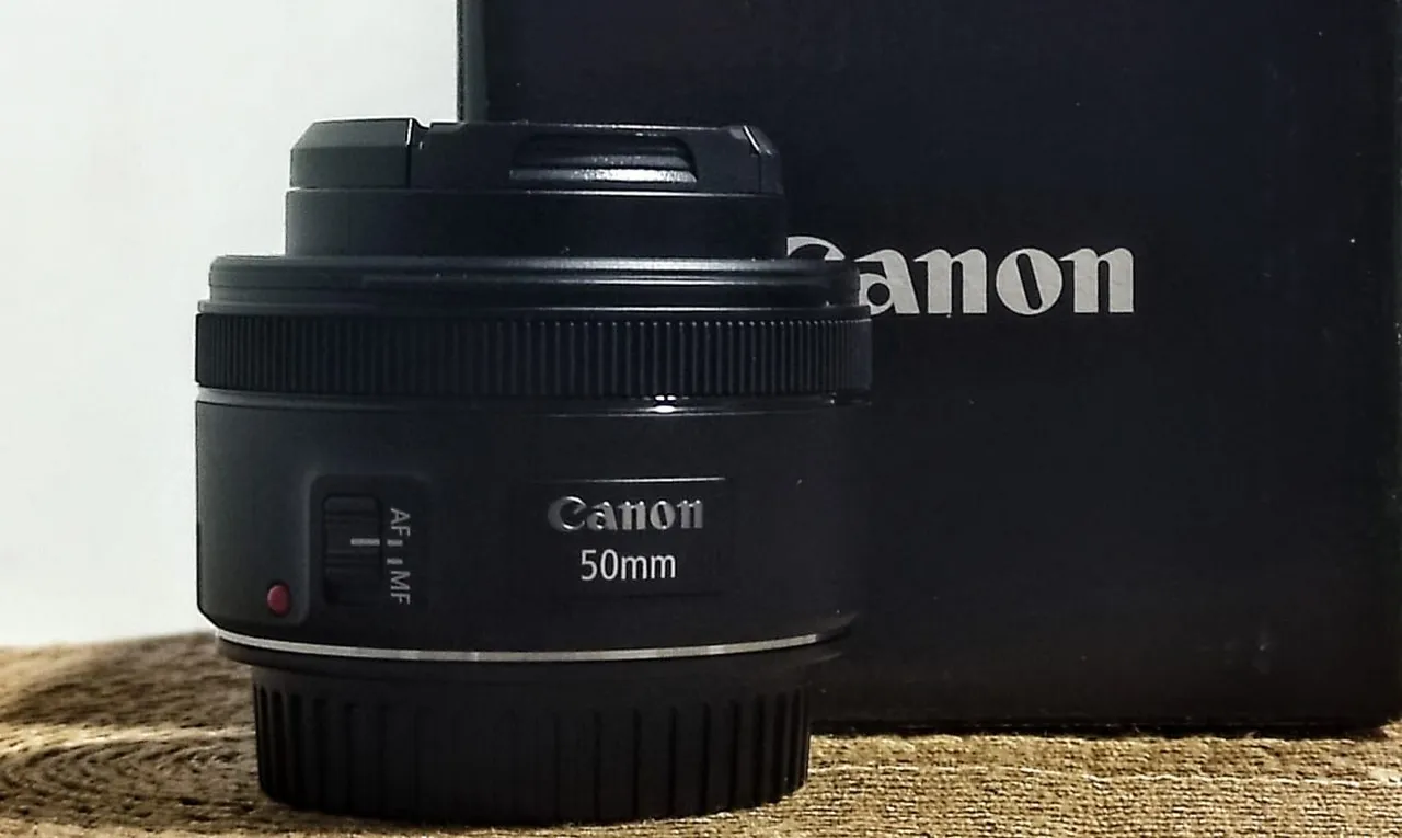 Lente Canon 50mm 1.8 STM