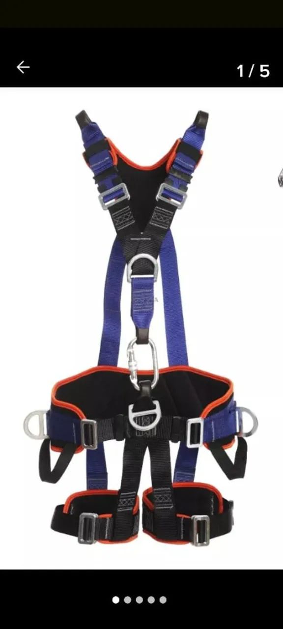 Cinto de segurança para trabalho