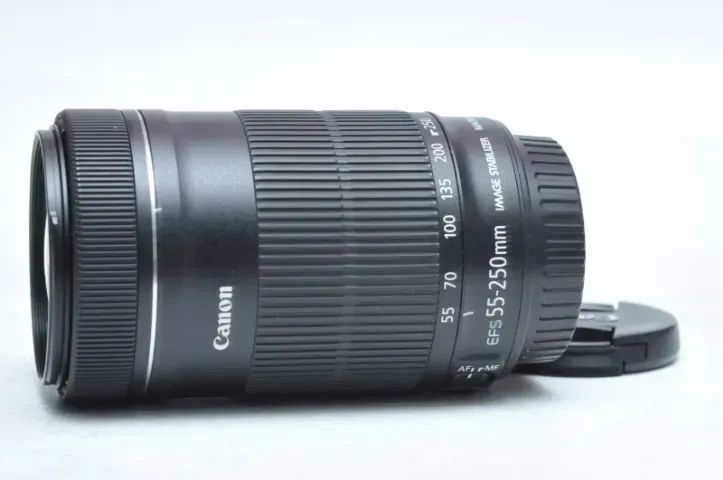 Lente Canon ef-s 55-250mm is stm