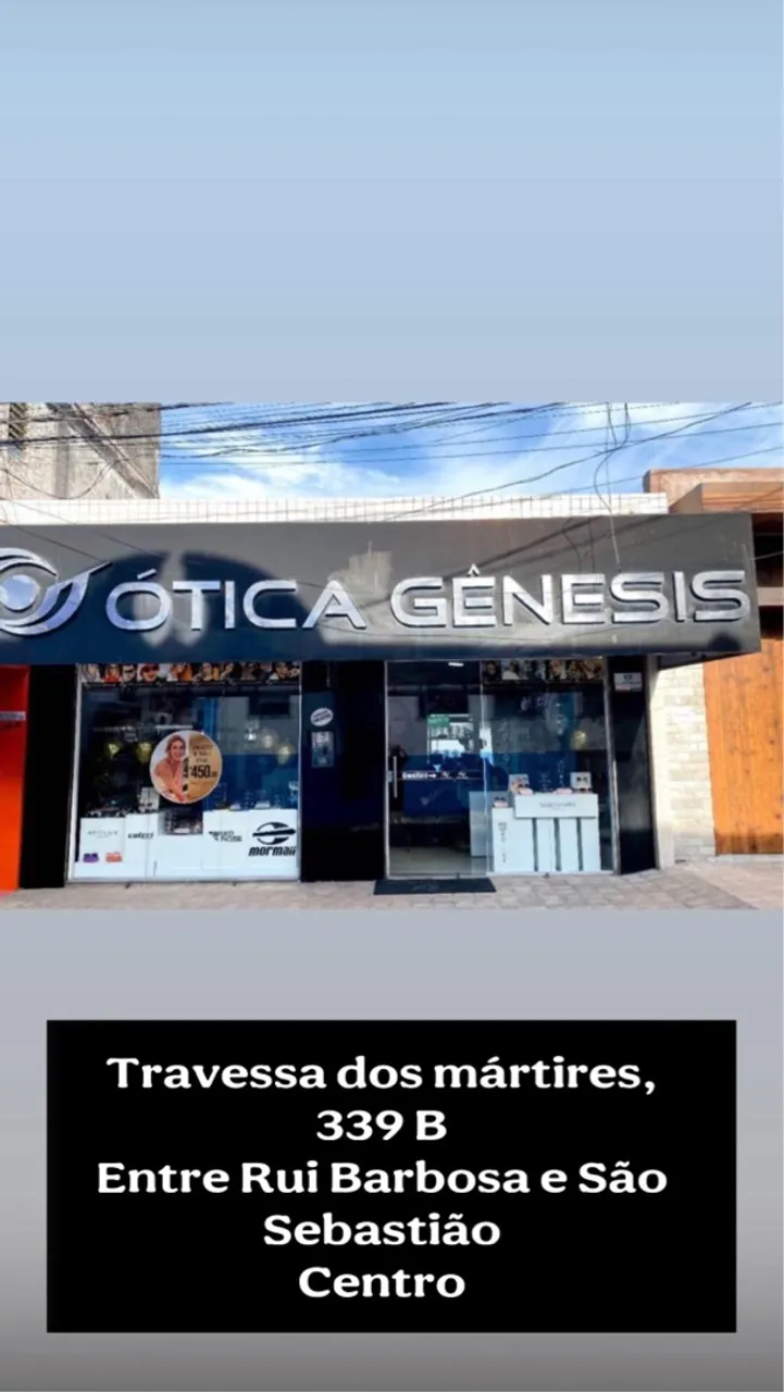 Vendo ótica completa