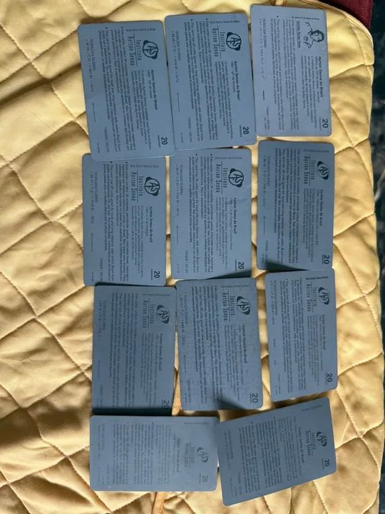 Cartões telefônicos de Fórmula 1 - Ayrton Senna - Foto 2