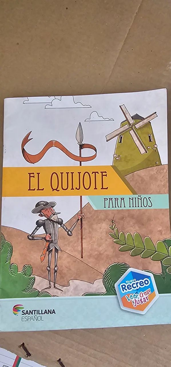 Livro El Quijote para Niños