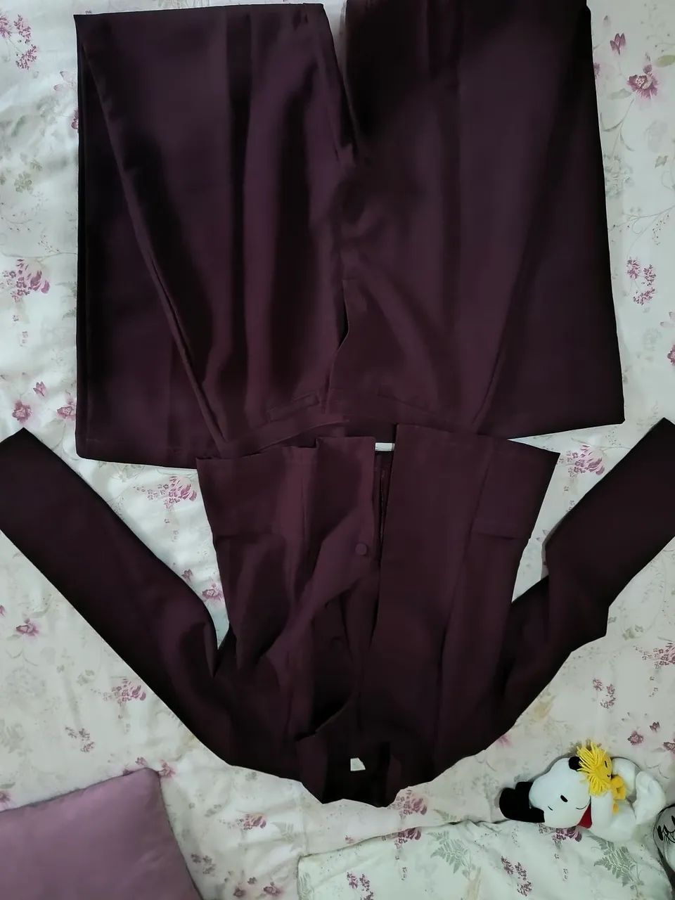 Conjunto Social Feminino roxo  - Foto 4