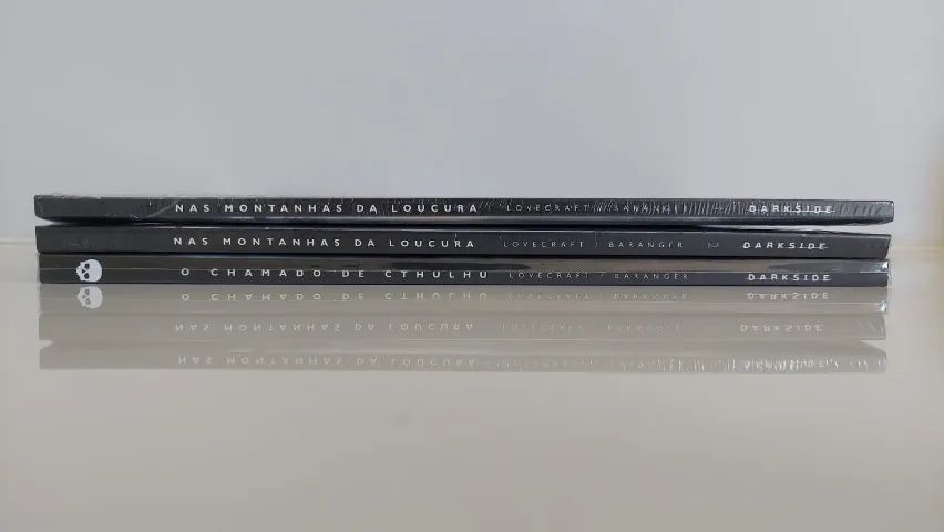 Nas Montanhas da Loucura completo 2 vols + Chamado de Cthulhu Darkside Capa dura Lacrados - Foto 2