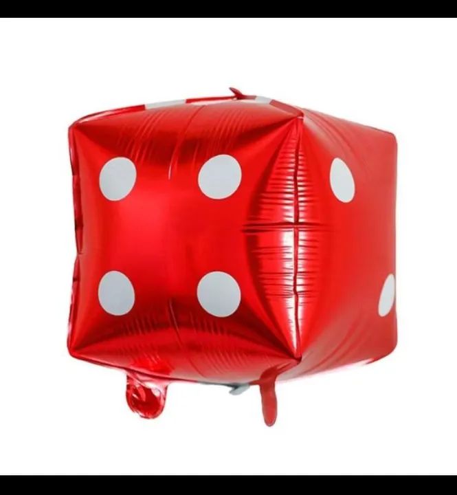 6 Dados Infláveis para Decoração de Festa - Foto 5