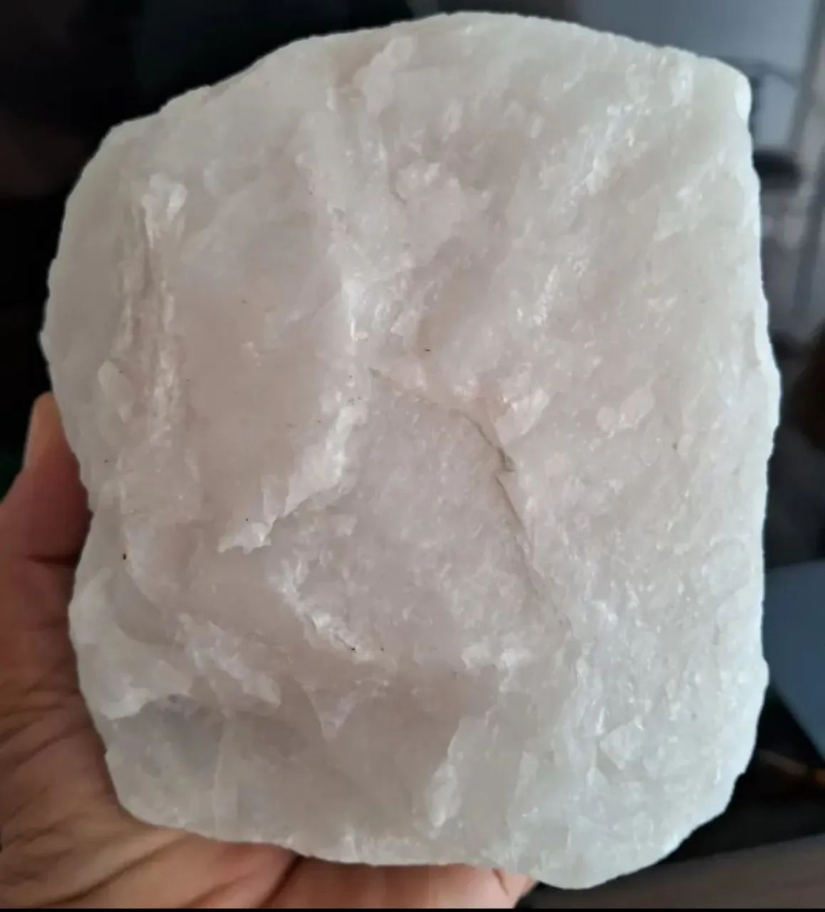 Quartzo Branco Leitoso Com 2,6kg E 13cm - Pedra Da Paz - Foto 4