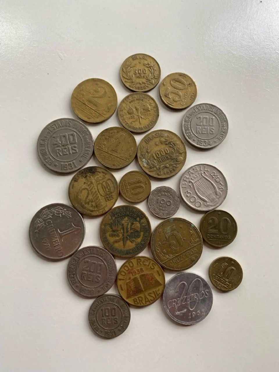 Moedas Antigas do Brasil
