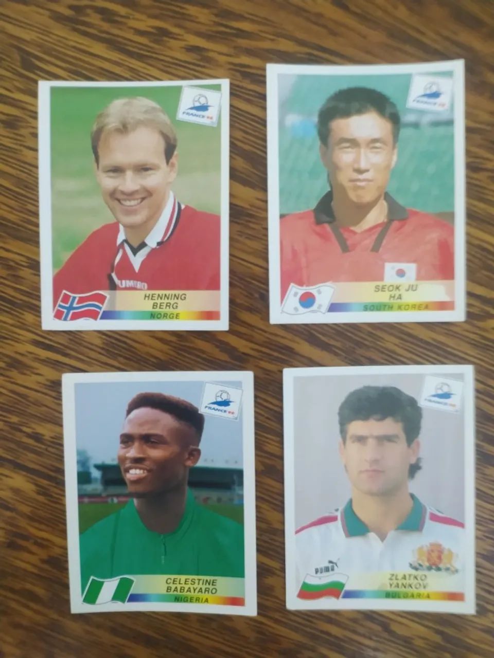 Conjunto De Figurinhas Da Copa De 1998