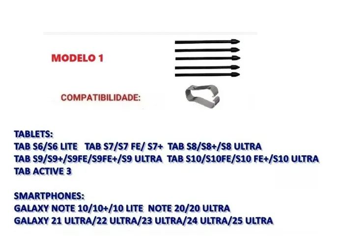 Pontas extras para canetas S Pen Samsung( Todos os modelos)  - Foto 2
