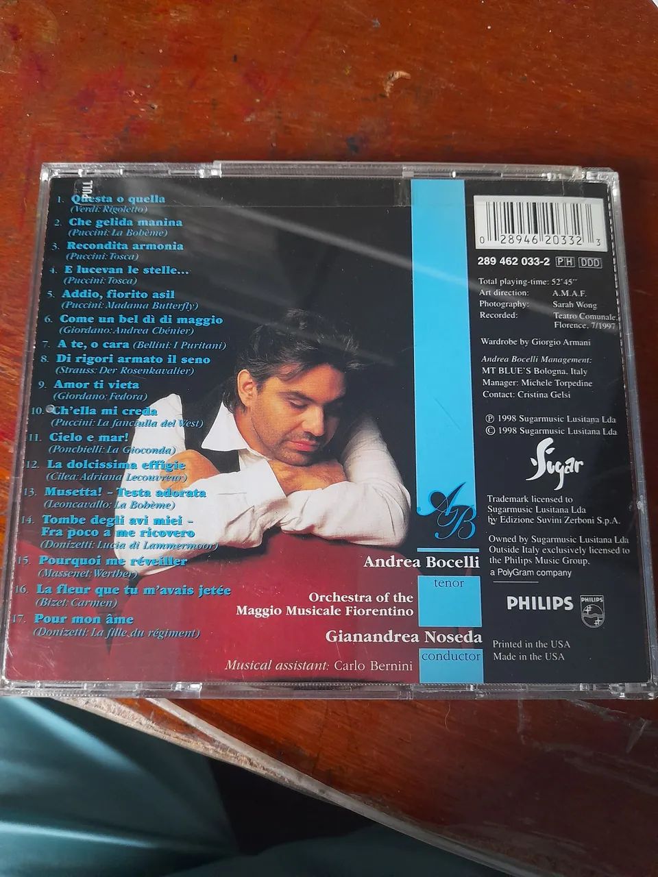 Cd Aria Andrea Bocelli - Foto 3