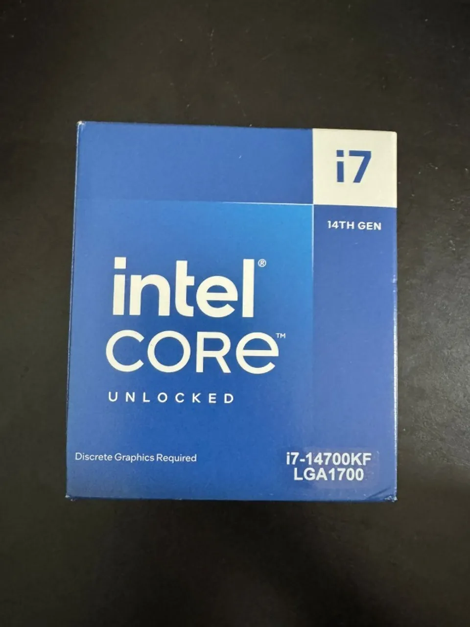 Processador Intel Core i7-14700KF, 14ª Geração, 5.6 GHz Max Turbo, Cache 33MB, 20 Núcleos,