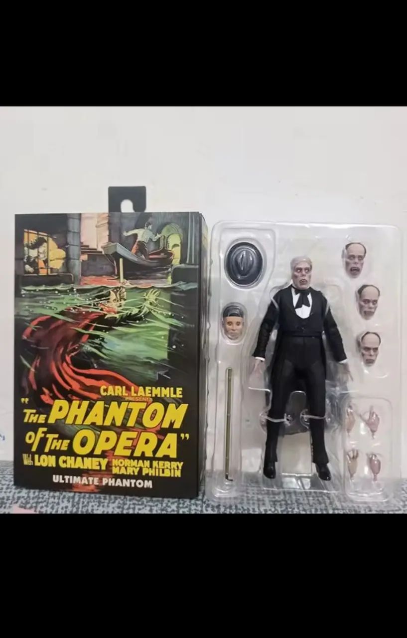 Boneco fantasma da opera Neca universal monsters Phantom of the Opera Lon Chaney