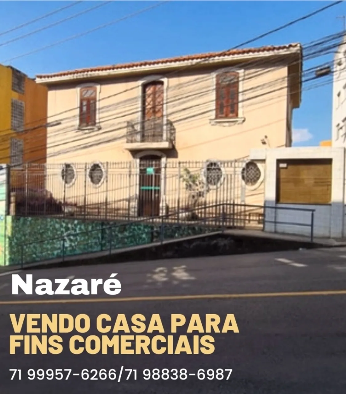Casa comercial à venda em Nazaré - Exclusividade!