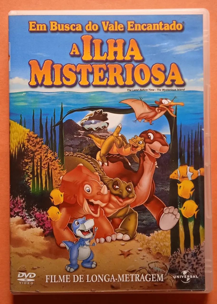 Dvd Em Busca do Vale Encantado - A Ilha Misteriosa - Hobbies e