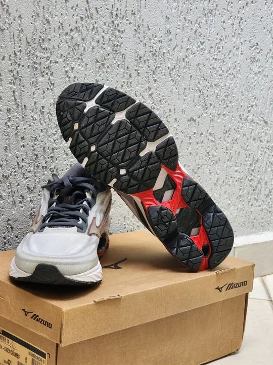 Tênis Mizuno Wave Frontier 14 Branco - Foto 2