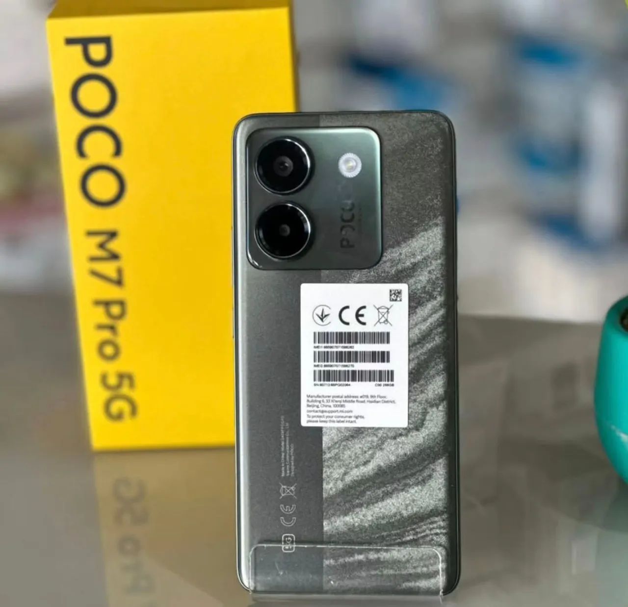 POCO M7 Pro 5G 256/12GB Verde - Novo Original com Garantia e