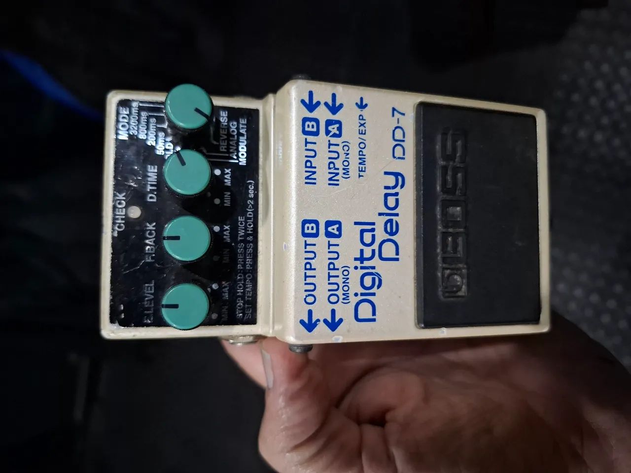 Pedal Boss Dd7 Delay e Chorus - Foto 2