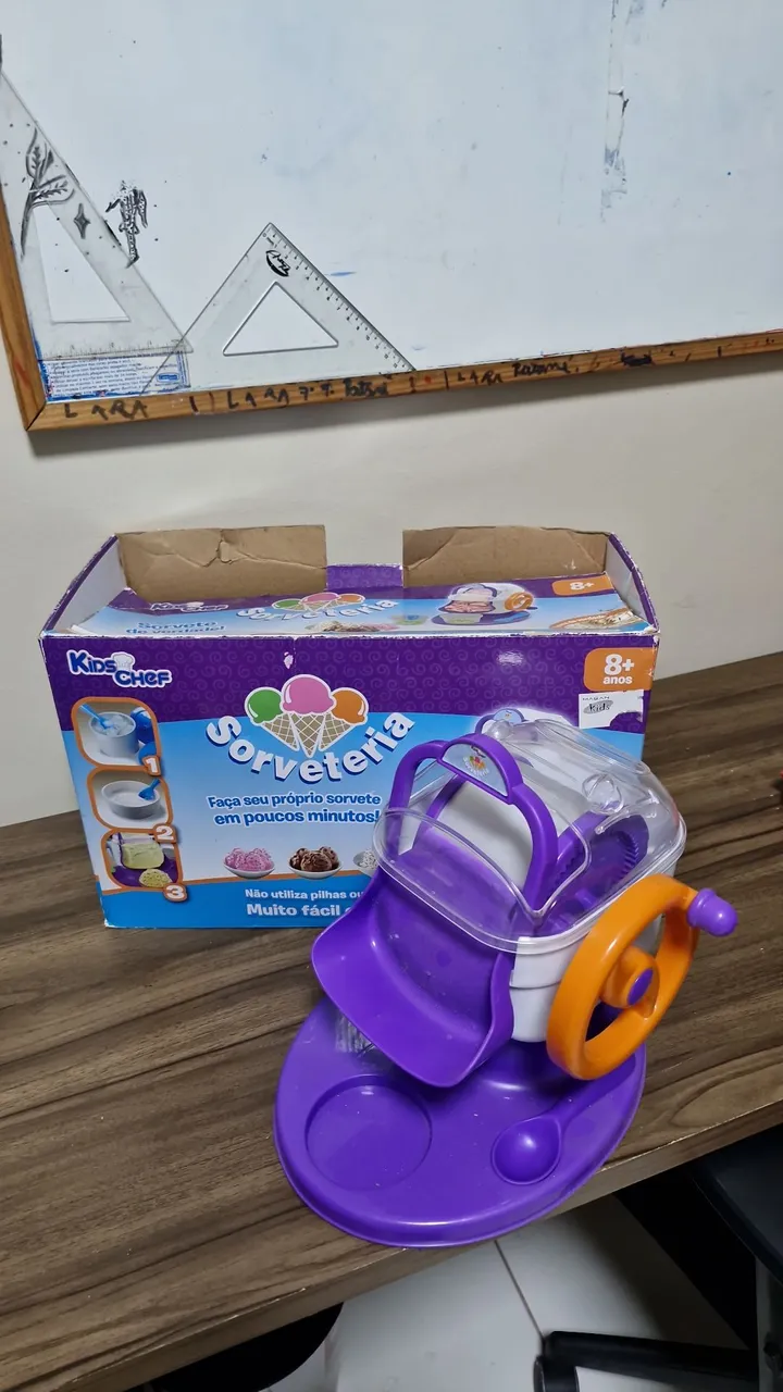 Sorvetera Infantil Kids Chef - Brinquedo de Faz de Conta
