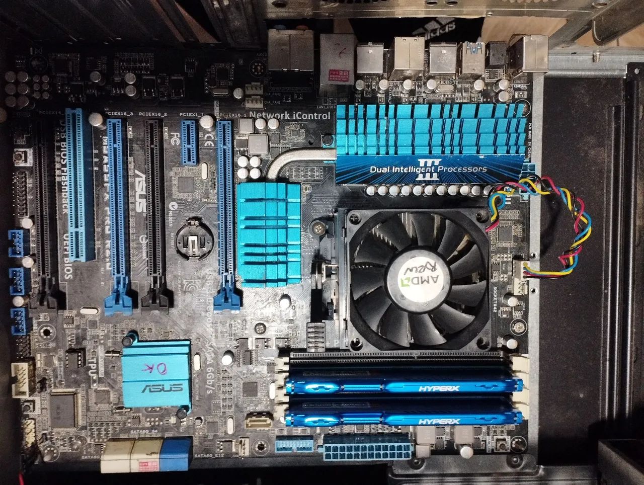 Placa mãe Asus M5A99FX Pro R2.0+FX 8320 Black Sem memória e Cooler