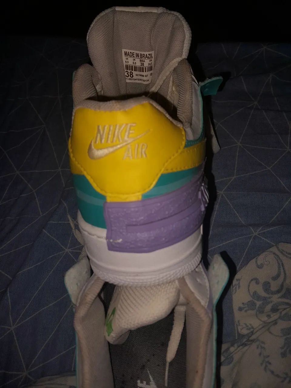 Tênis Nike Air Force 1 Shadow Colorido - Novo! - Foto 2