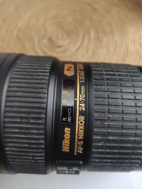 C�âmera fotográfica Nikon D610 com lente 24-70 2.8 - Foto 2