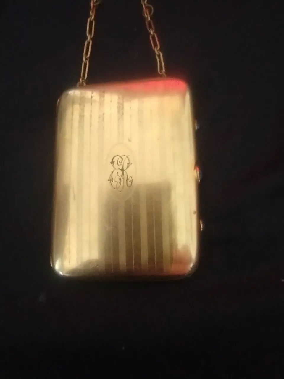 Bolsa inglesa ART DECO. Plaquê  - Foto 4