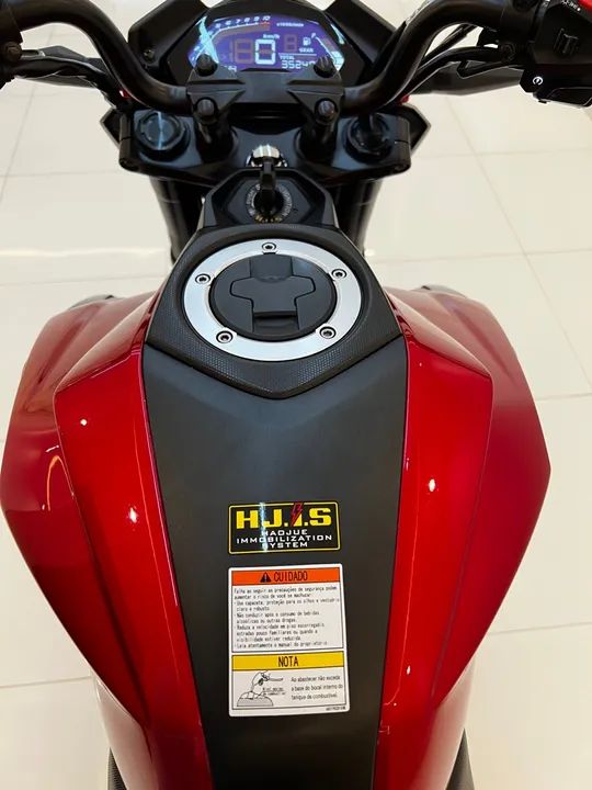 Motocicleta Haojue DR 160cc 2020/2021 Vermelha - Foto 3