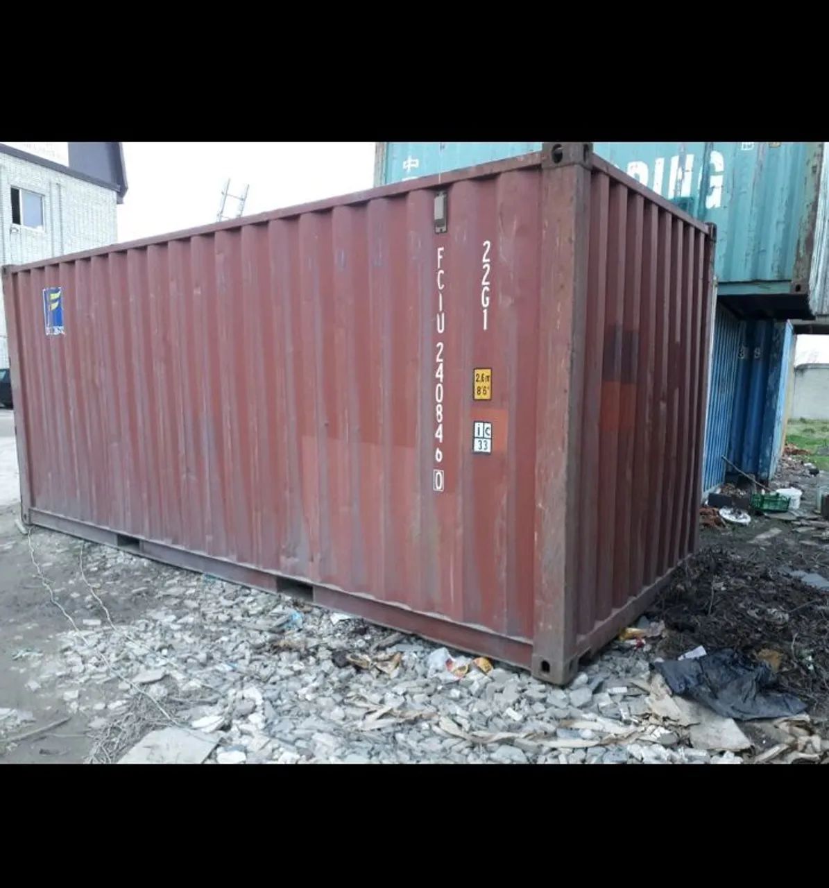 Container Marítimo 20 Pés