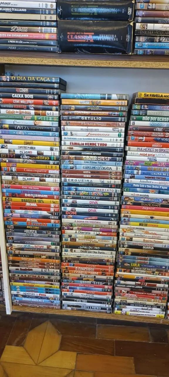 DVDs de filmes diversos - Coleção completa!