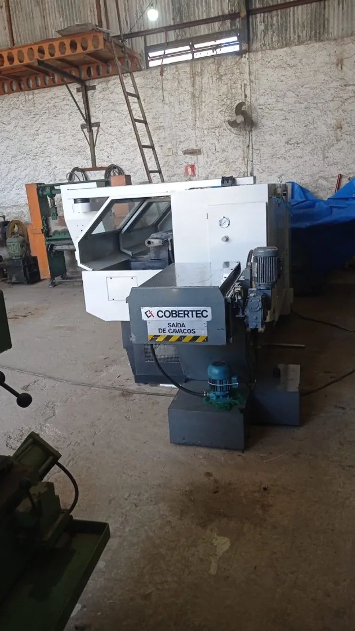 Torno CNC Logic.195II, Nardini com Comando Fagor + transportador de Cavaco. reformada. - Foto 3