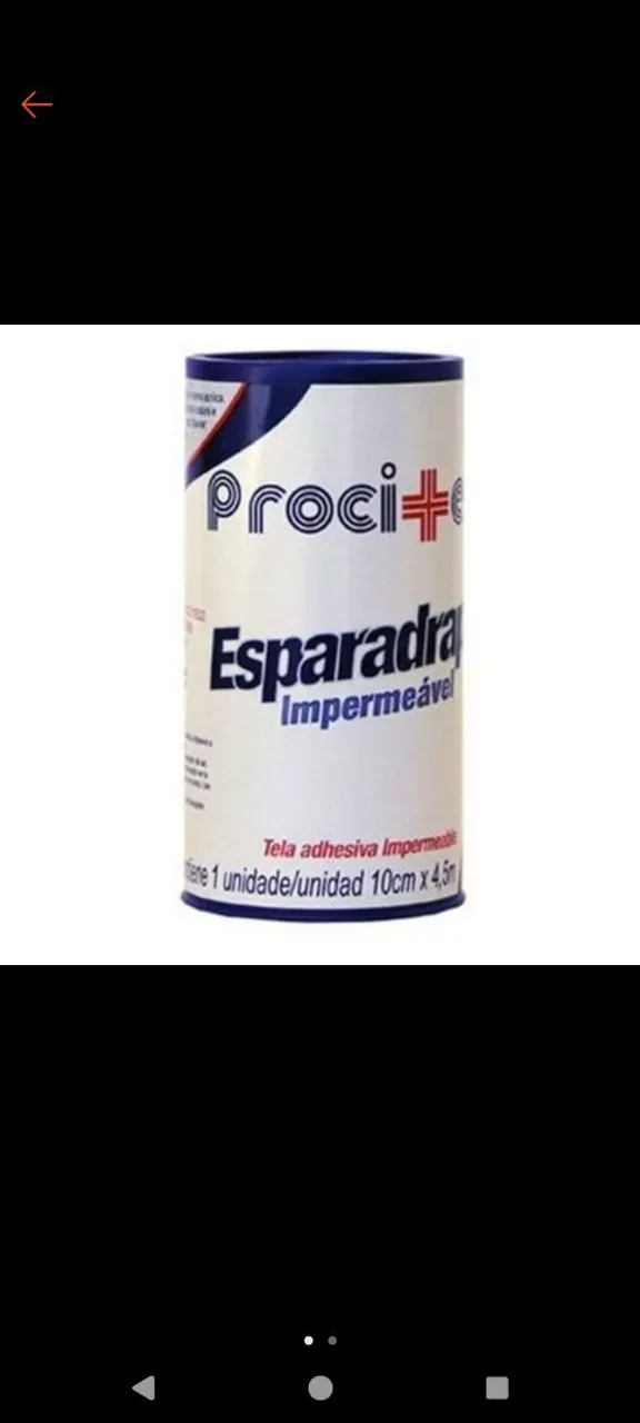 Esparadrapo Impermeável Procit+ 10cm x 4,5m
