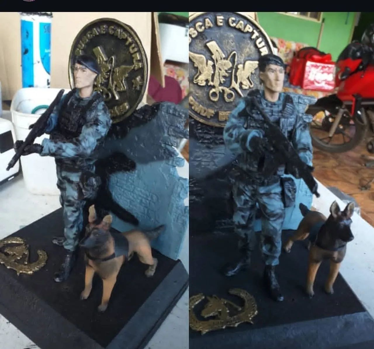 Boneco Militar