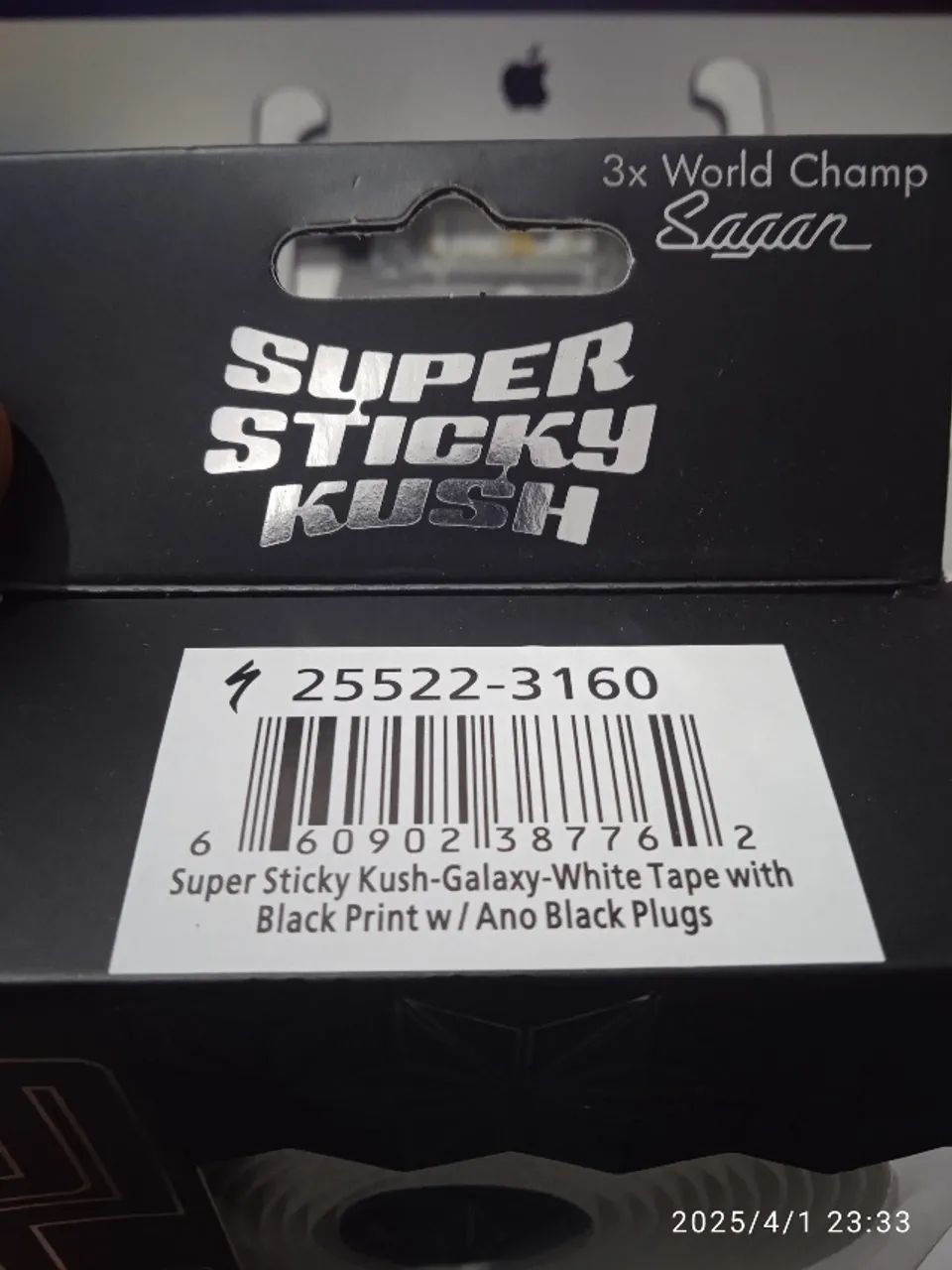 Fita Guidão Supacaz Super Sticky Kush Galaxy - Foto 5