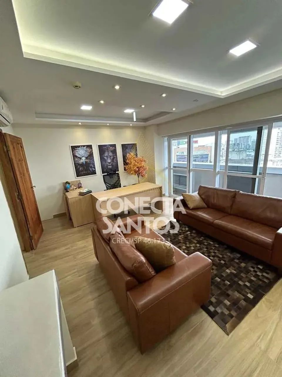 Sala no Manhattan na Vila Belmiro Santos, Cod 1765 - Foto 3