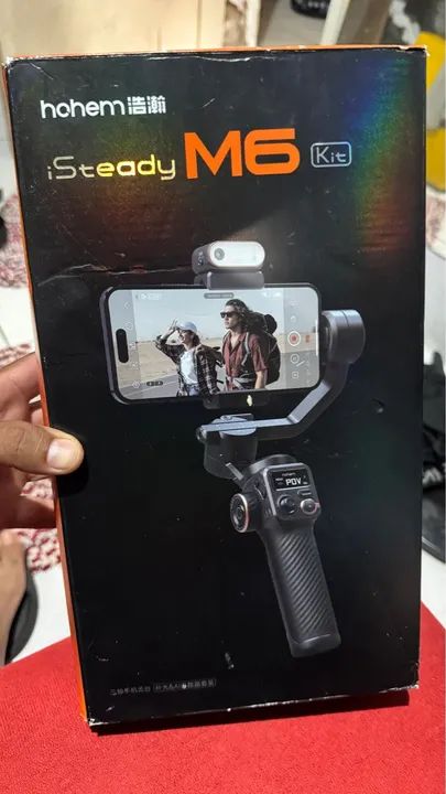 Estabilizador celular hohem iSteady M6 bem conservado  - Foto 4
