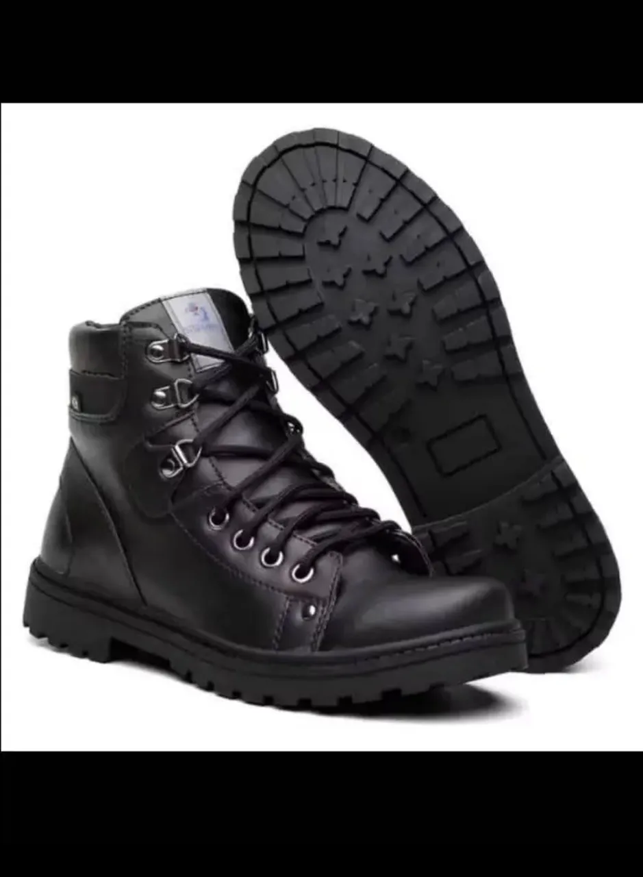 Bota Coturno Masculina - Conforto e Estilo