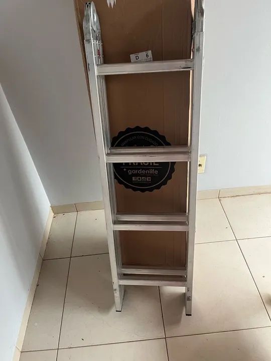 Escada de Alumínio Dobrável - Foto 3