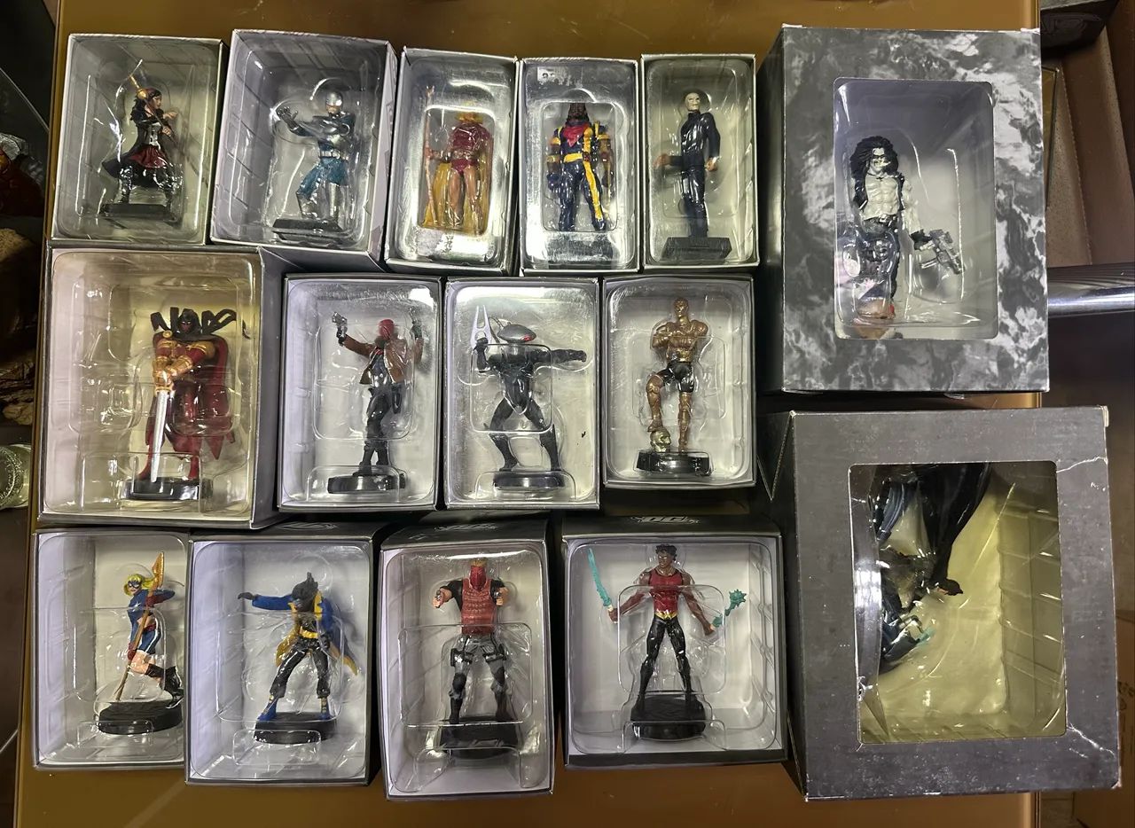 RARAS e difíceis miniaturas eaglemoss Marvel e DC - Hobbies e