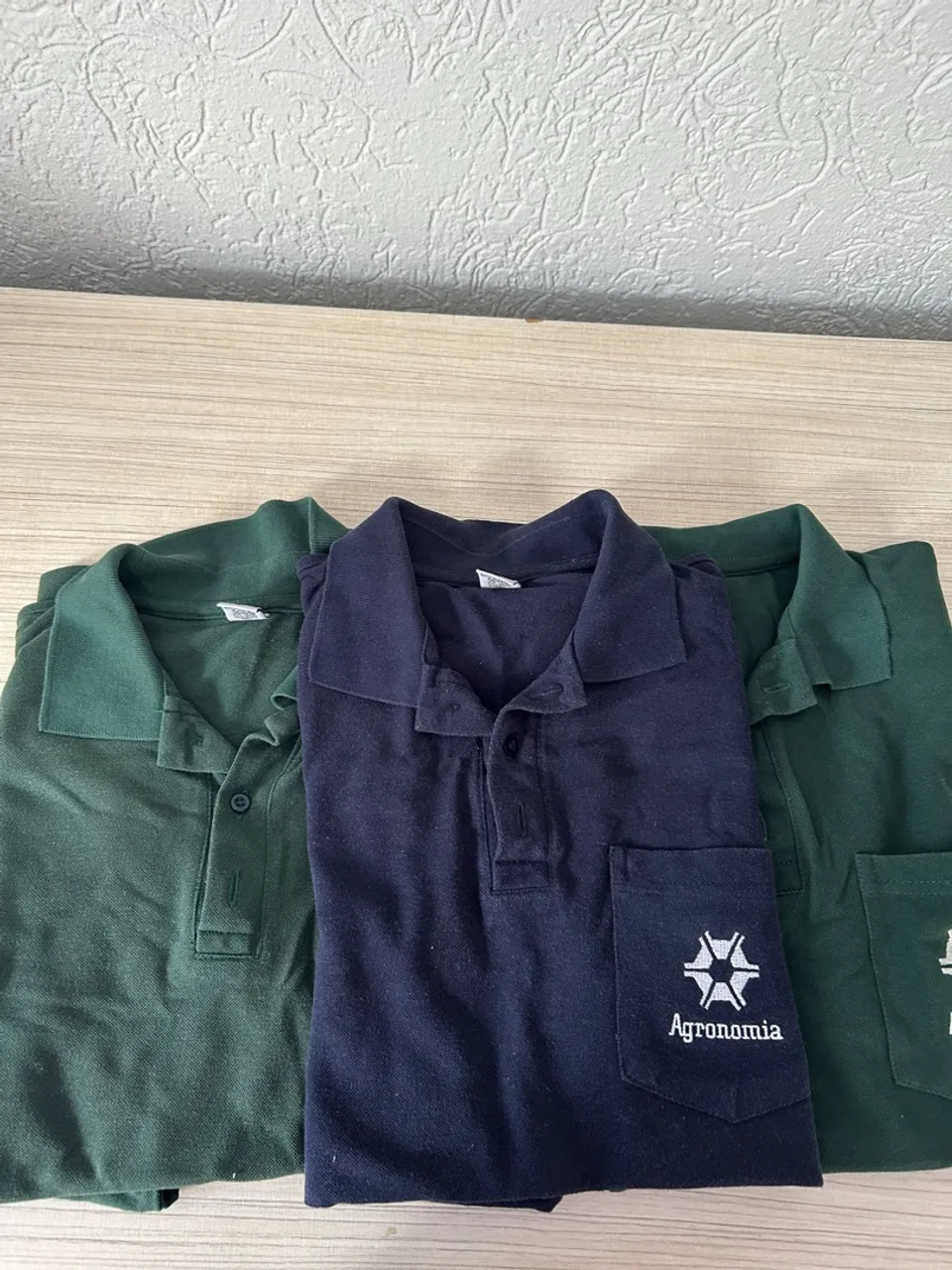 Camisas Polo Agronomia - Verde e Azul Marinho