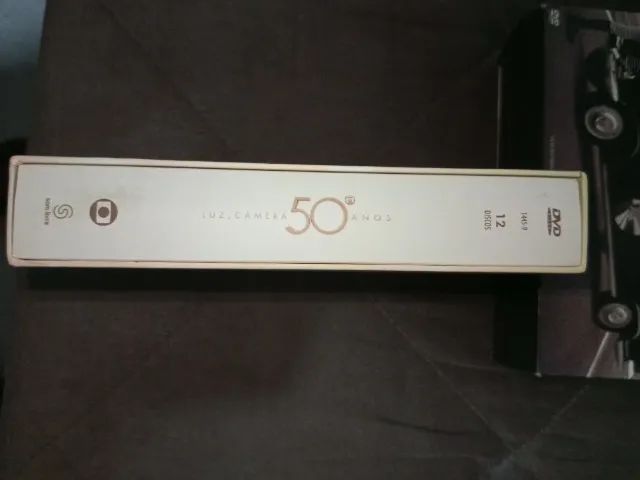 Dvd - LUZ CÂMERA 50 ANOS / Box 12 discos - Foto 2