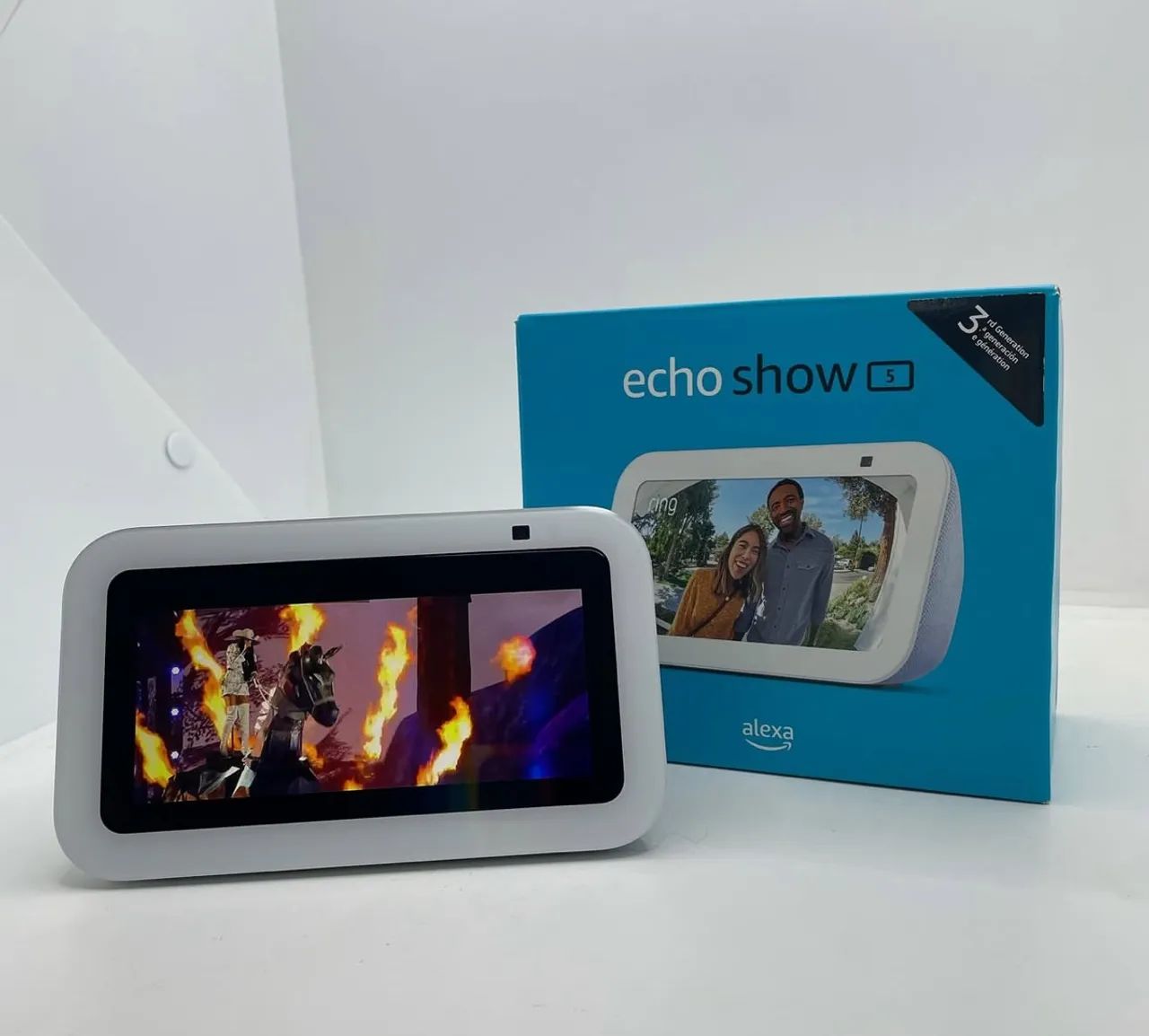 Echo Show 5 (3ª Geração) - Alexa nova e lacrada  - Foto 2